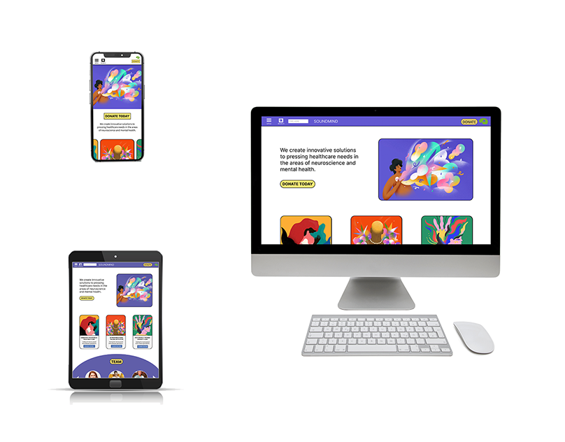 SoundMind Nonprofit UX Design